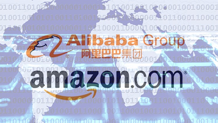 Amazon og Alibaba suser videre