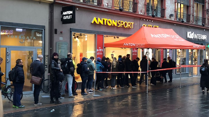 Åpner Anton Sport Outlet i Oslo Sentrum