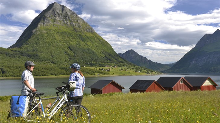 Sykkelturismen øker i Nord-Norge